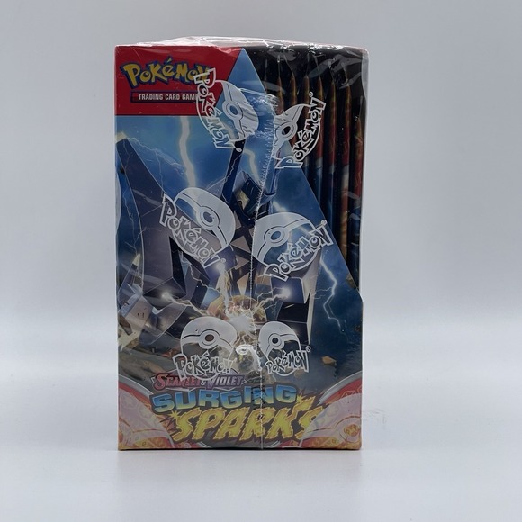 Pokemon TCG Surging Sparks Booster Box FACTORY SEALED 36 Packs Scarlet Violet - Picture 2 of 6